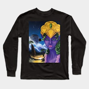 Krya Alien purple Long Sleeve T-Shirt